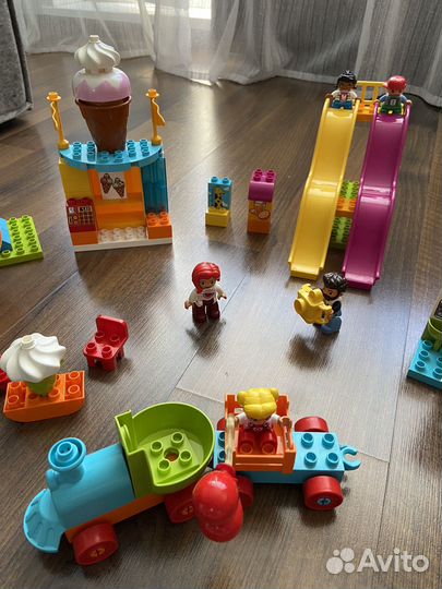 Lego duplo парк аттракционов