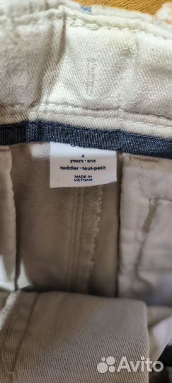 Шорты + Рубашка GAP 4-5 лет