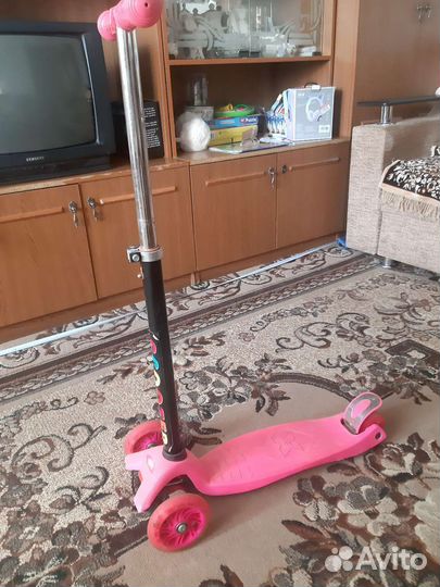 Самокат детский трехколесный бу