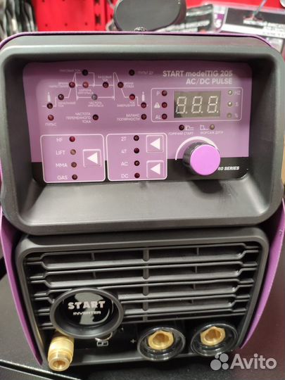 Аппарат аргонодуговой сварки 205 TIG AC/DC pulse