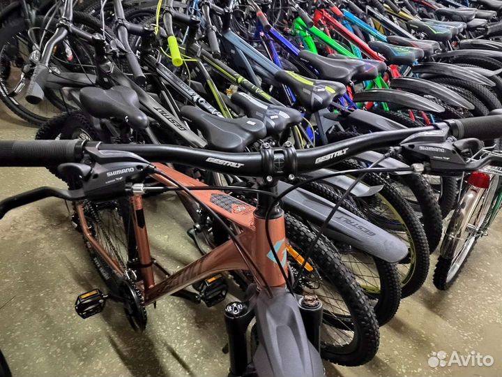 Велосипед 29 Gestalt D (алюминий) shimano кассета