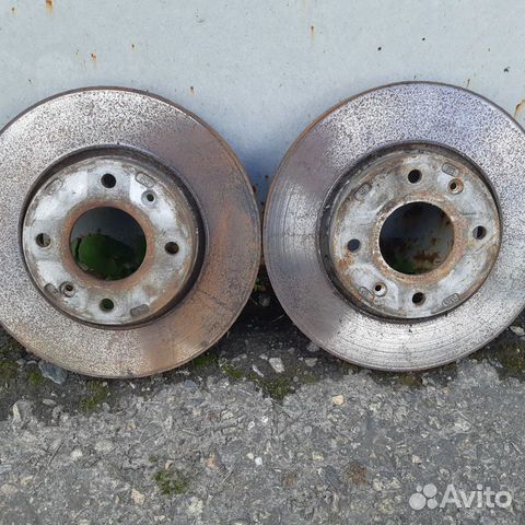 Диски тормозные hyundai Elantra XD 2008 года