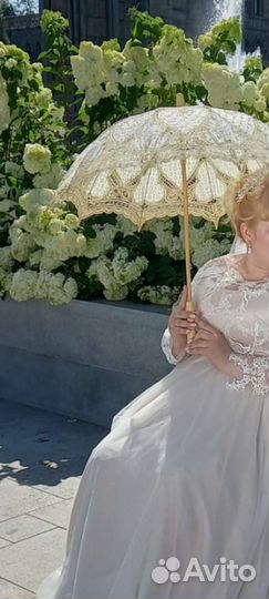 Зонт от солнца, ажурный, новый