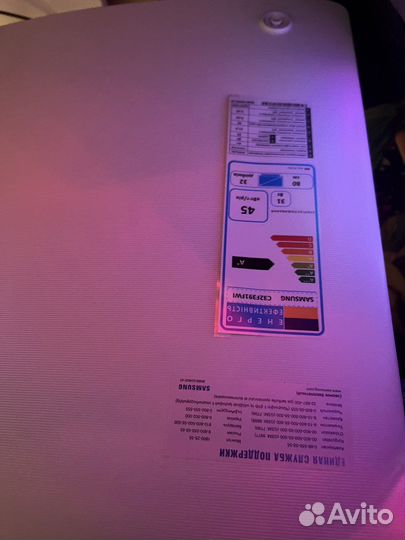 Монитор Samsung c32f391fwi