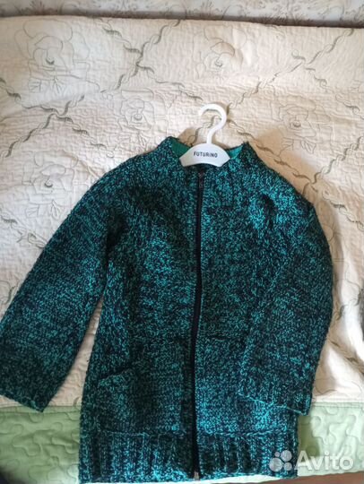 Свитер на молнии детский