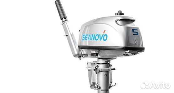Лодочный мотор seanovo SN5FHL (С баком 12 Л.)