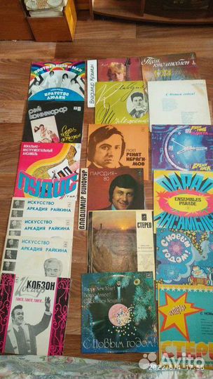 Виниловые пластинки СССР