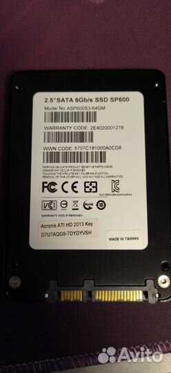 Ssd 64gb не отображается