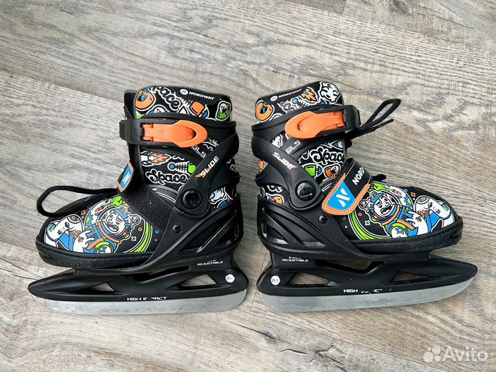 Коньки детские раздвижные 26-31