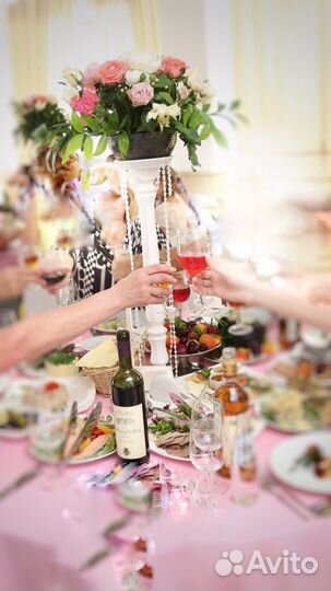 Стойка для цветов Декорация стола или дома