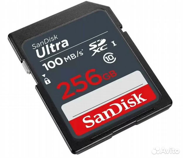 Карта памяти SanDisk Ultra SD 256 гб Class 10, UHS