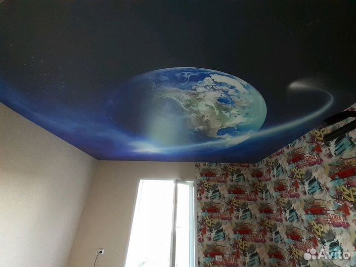 Натяжные потолки