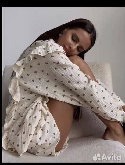 Муслиновый костюм женский