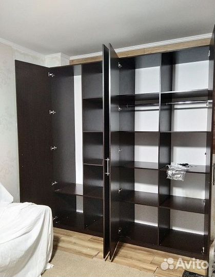 Встроенный шкаф в спальню гардеробные