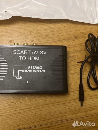 Переходник Scart s-video в hdmi
