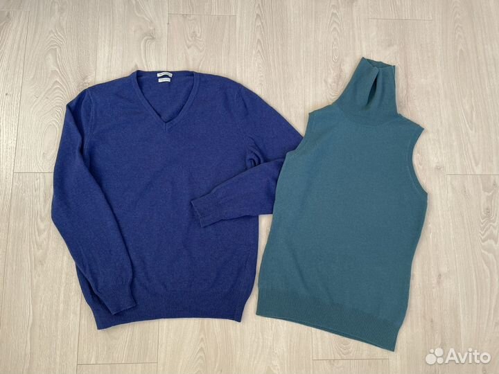 Свитеры Benetton кашемир/ шерсть