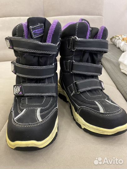 Зимние ботинки для девочки 35 размер
