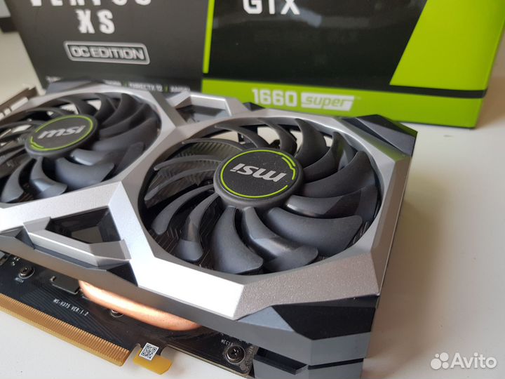 Видеокарты Msi GTX 1660 Super 6gb