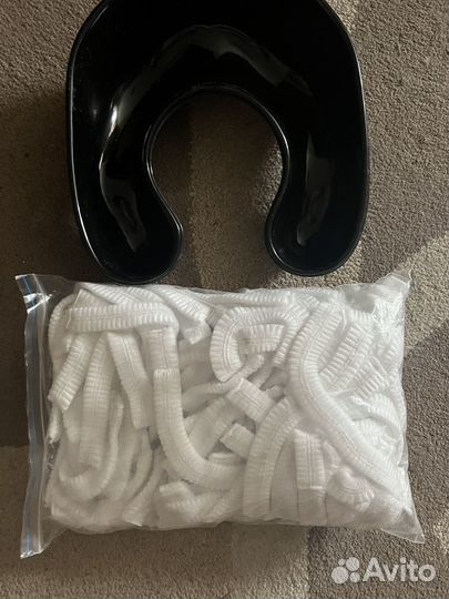 Воротник-лоток парикмахерский и шапочки