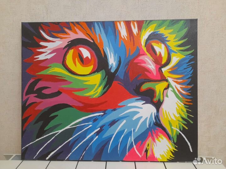 Картина пр номерам готовая