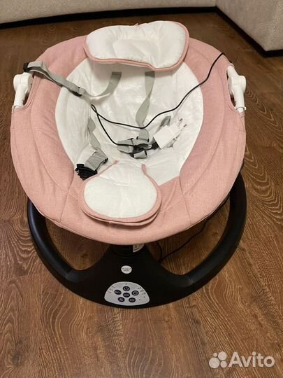 Детские электронные качели шезлонг