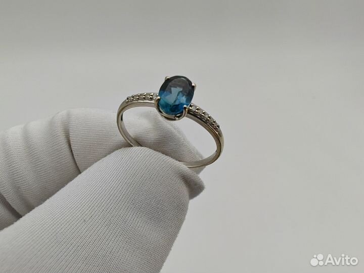 Золотое Кольцо 585 пробы с бриллиантами. Рассрочка