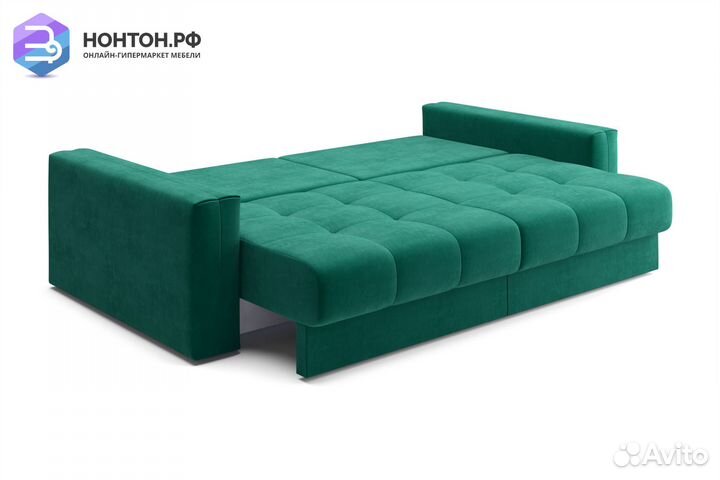 Диван тик-так Монарх изумрудный
