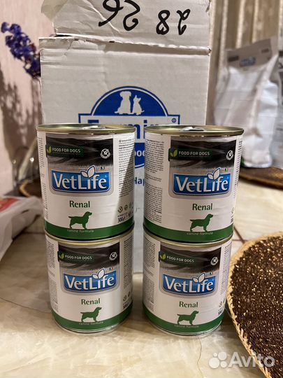 VetLife Влажный корм для собак Renal