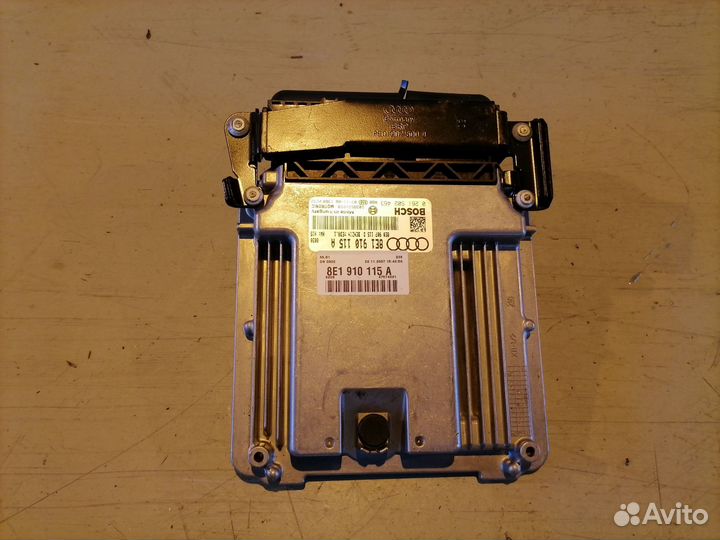 Блок управления двигателем BWE 8E1910115A Audi A4