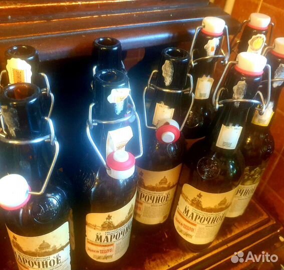 Пивная бутылка с закрывашкой