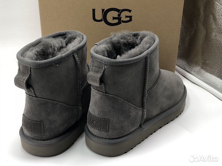 Угги Женские Ugg Classic Mini Grey