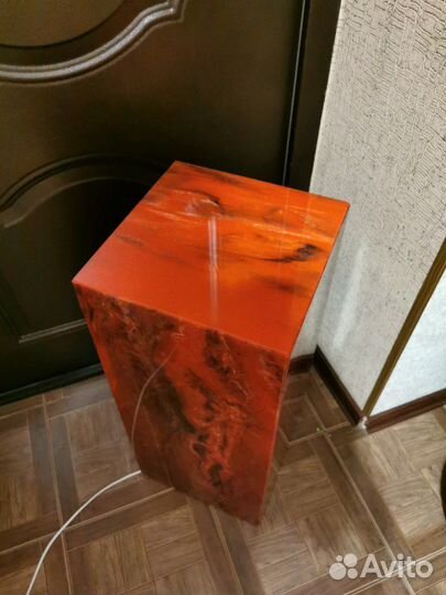 Светильник фонарь из оникса