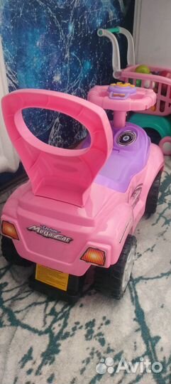 Каталка детская,пушкар со звуковыми эффектами