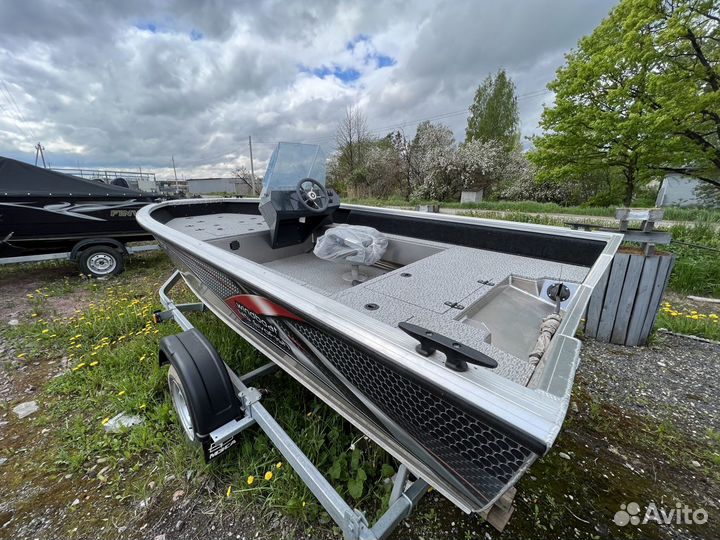Моторная лодка Windboat 4.5 С EvoFish (В Наличии)