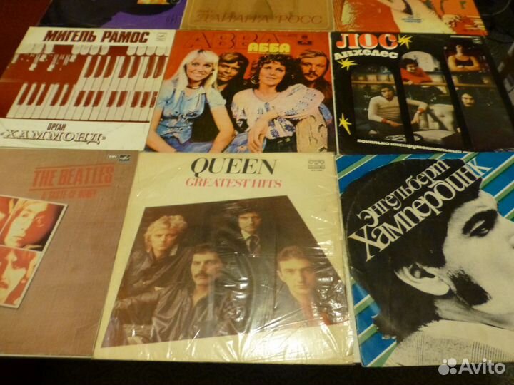 Обмен виниловые пластинки