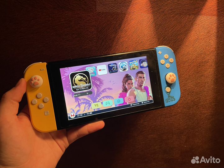 Nintendo switch rev 2 чип