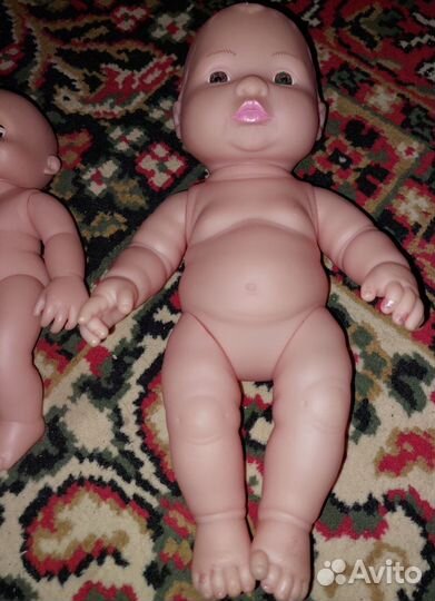 Кукла пупс 30 и 20см б.у