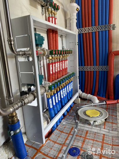 Монтаж системы отопления