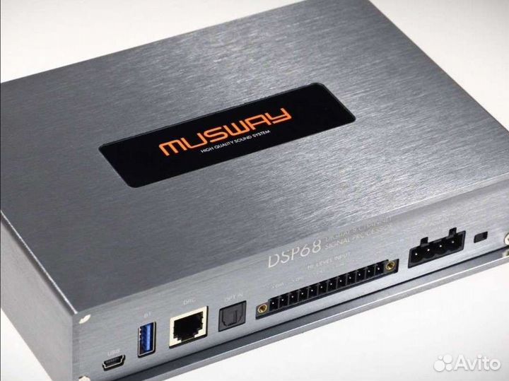 8 канальный процессор musway dsp68 New