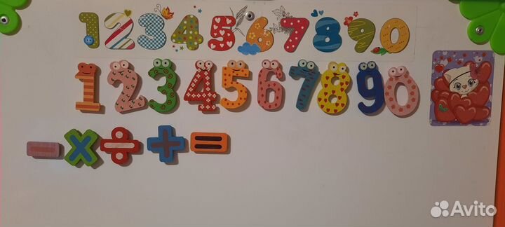 Мольберт детский двухсторонний и аксессуары