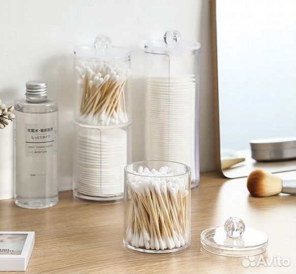 Контейнер для ватных дисков и палочек
