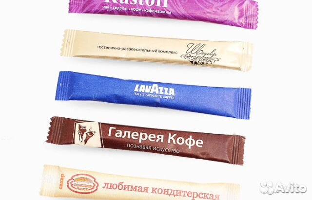 Сахар порционный в стиках (2000 шт по 5 г в кор)