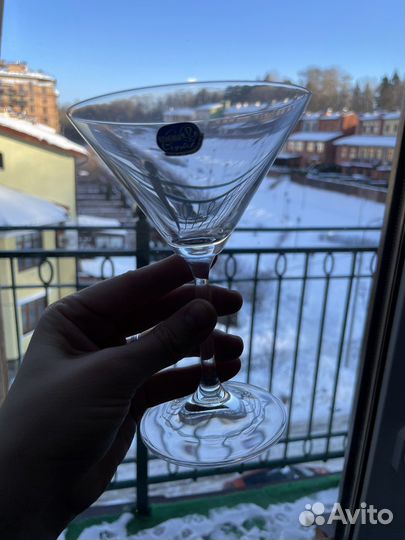 Бокалы для мартини коктейльные bohemia crystal