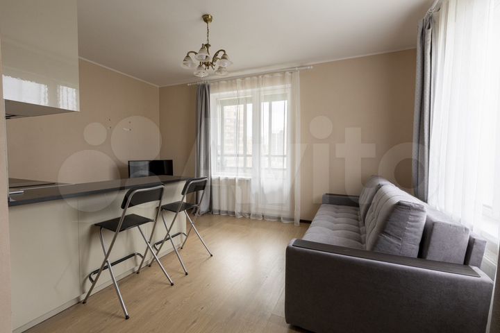 Квартира-студия, 32,8 м², 6/22 эт.