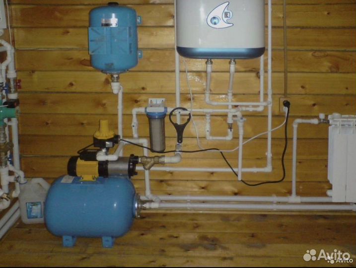 Водопровод, канализация, сантехника под ключ