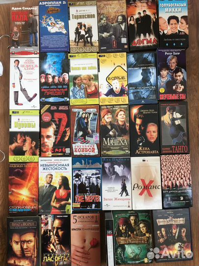 Лицензионные видеокассеты шедевры мирового кино