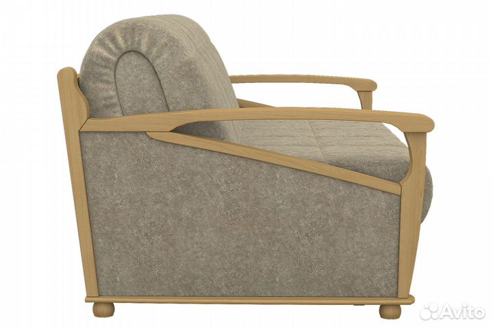 Диван Глория-аккордеон (массив) 1,8