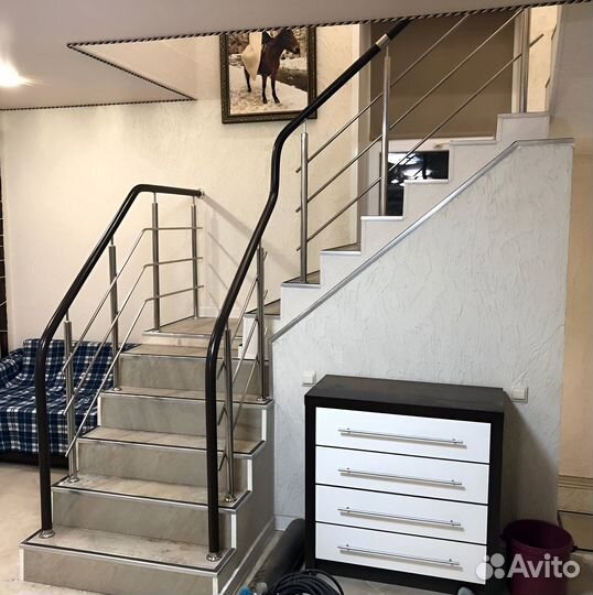 Перила из нержавейки для дома и дачи гарантия