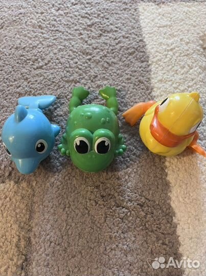 Игрушки для купания с механизмом