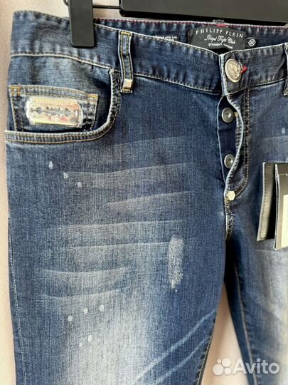 Джинсы мужские Philipp Plein оригинал 48 (32)